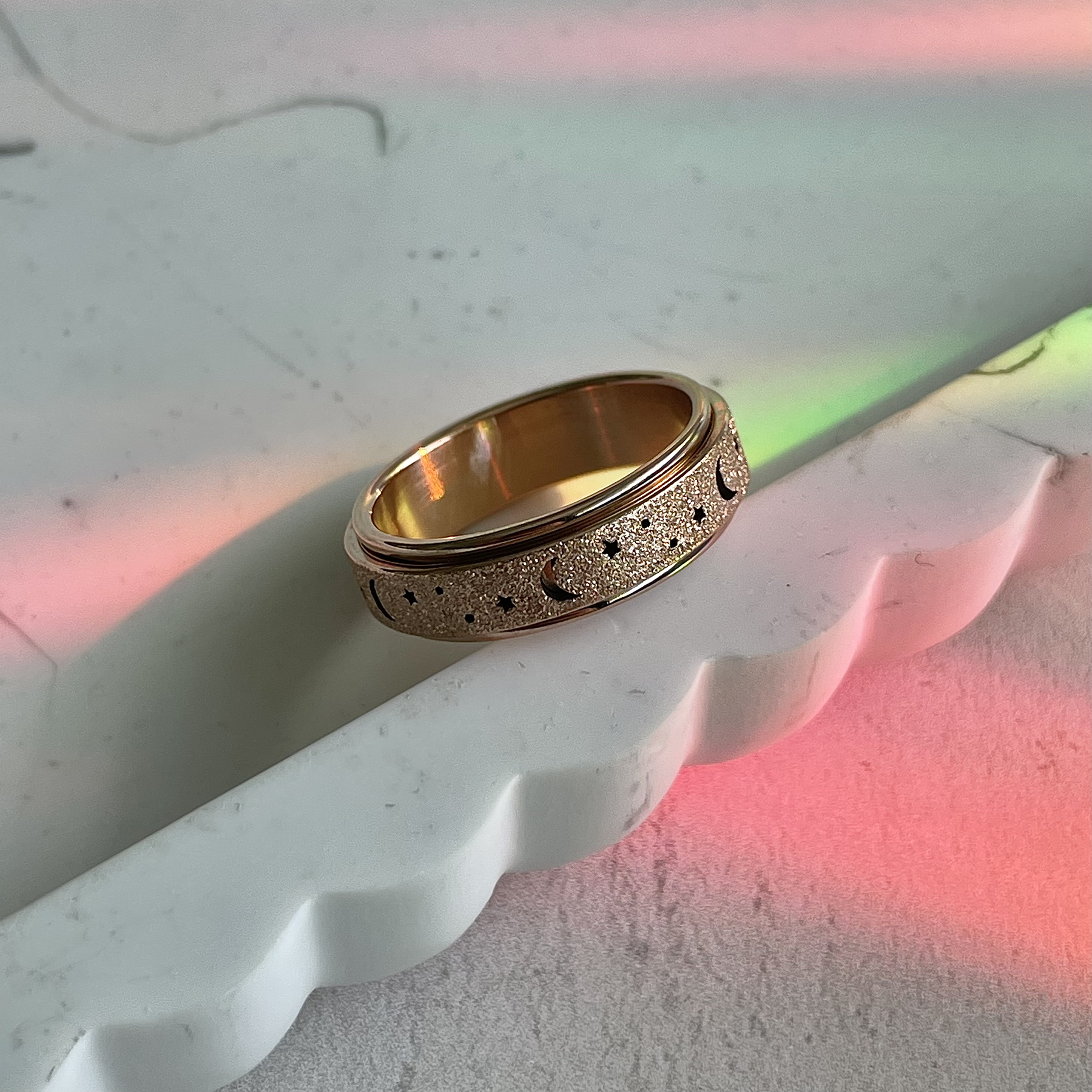 Bague Lune Rose-Gold