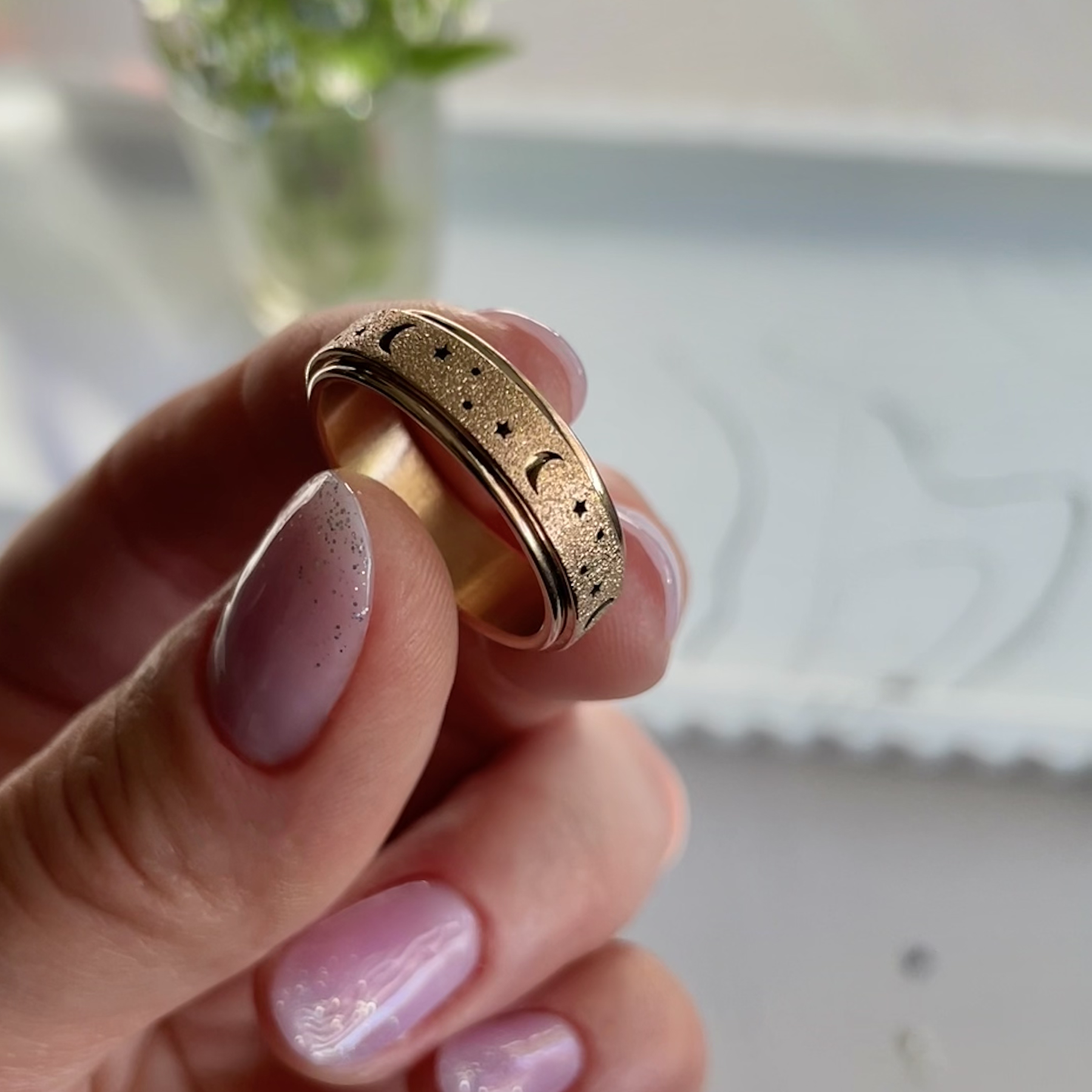 Bague Lune Rose-Gold