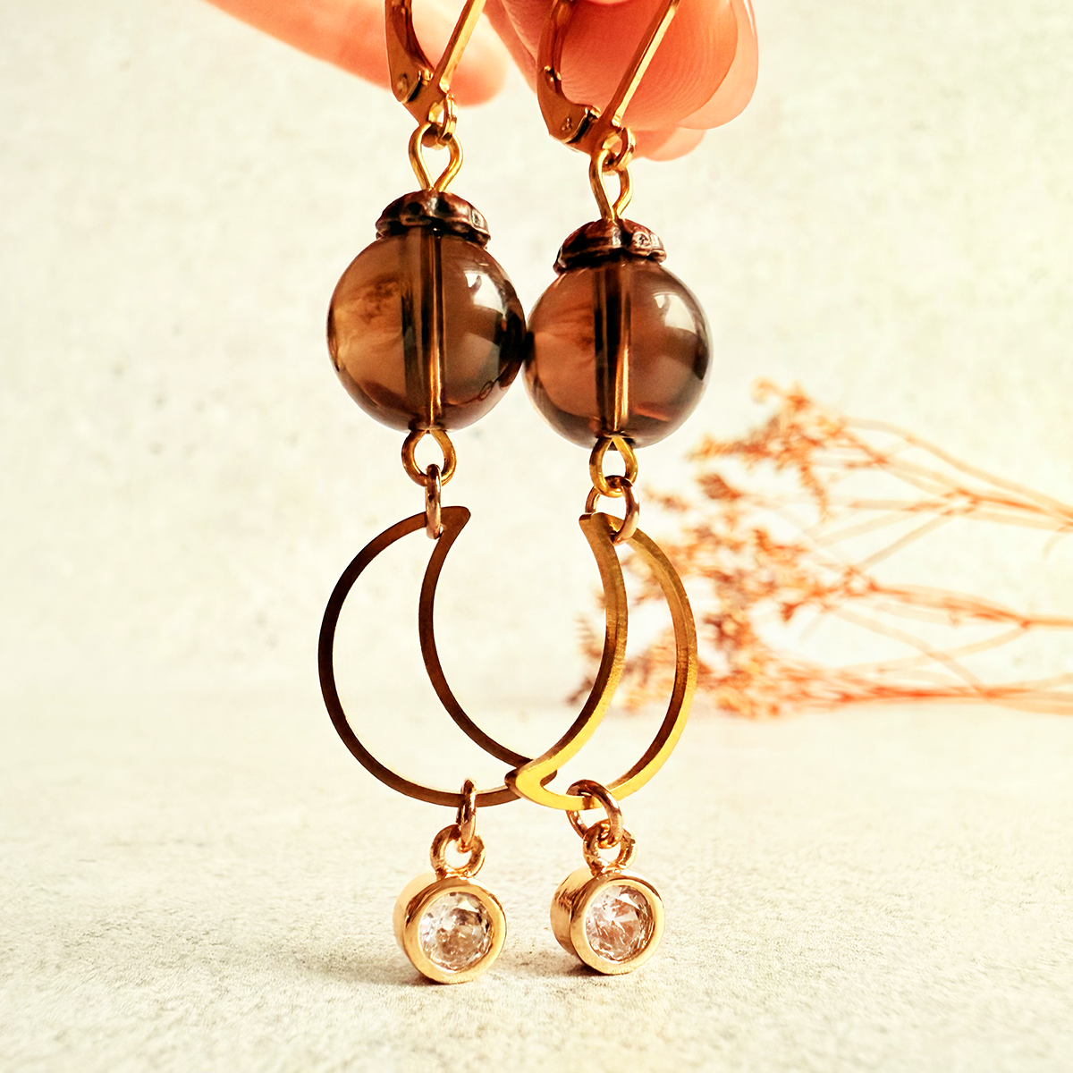 Boucles d'oreilles Anis Étoilé