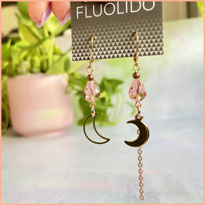 Boucles d'oreilles Crystal Moon