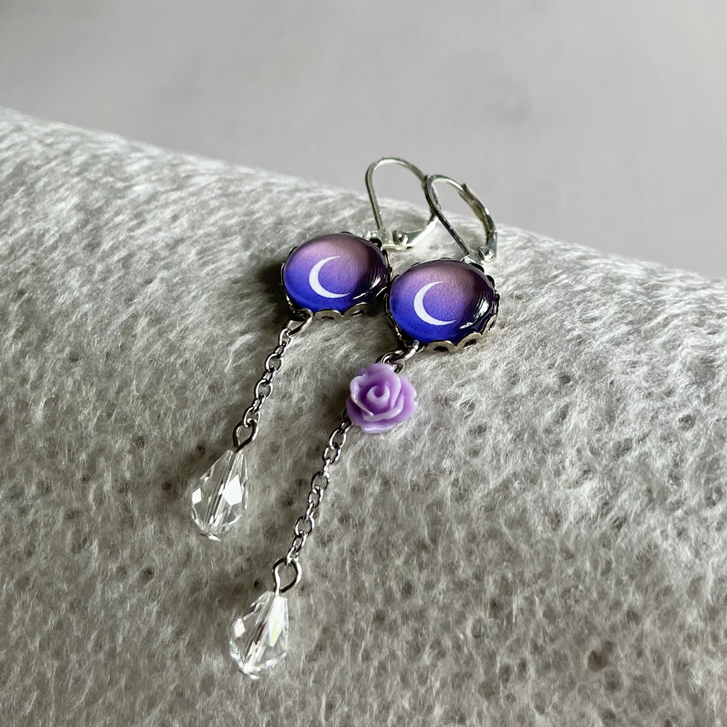 Boucles d'oreilles Solitude (3 modèles)