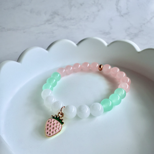 Bracelet Rose-Fraise