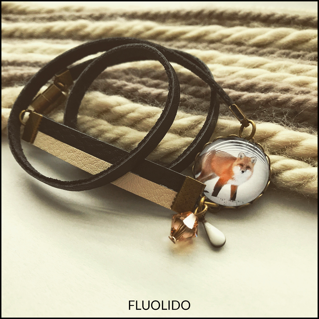 Bracelet Renard d'hiver
