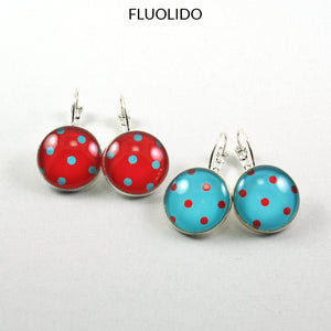 Boucles d'oreilles Pois Électrique