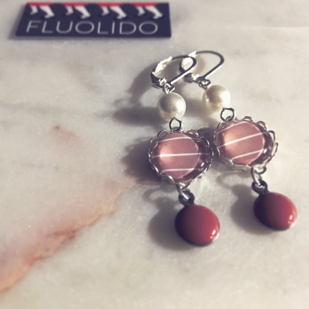 Boucles d'oreilles Matin d'hiver (argent)