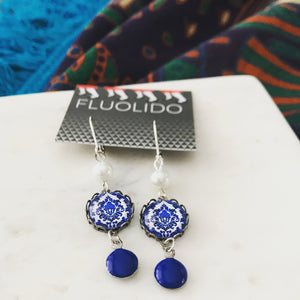 Boucles d'oreilles Baroque Royal