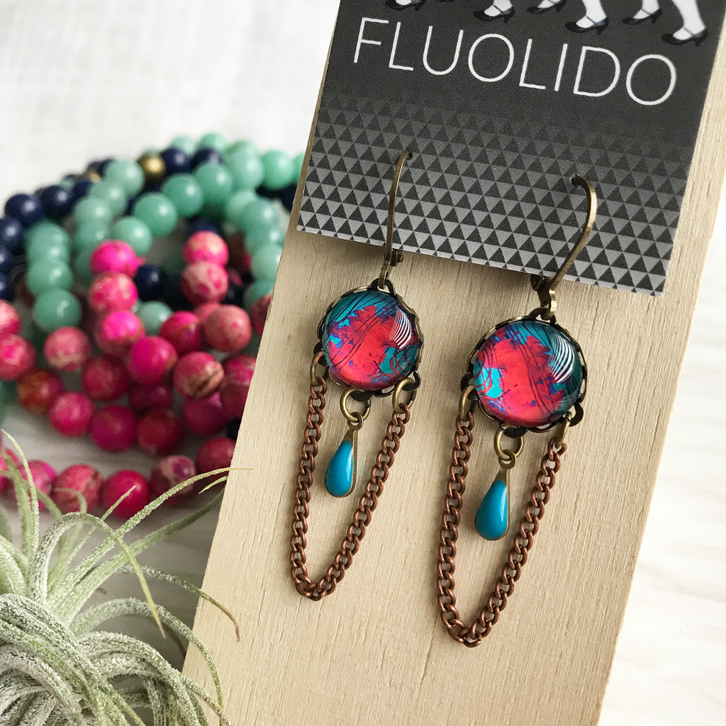 Boucles d'oreilles Jelly